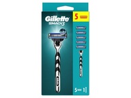 Maszynka do golenia GILLETTE Mach3 + 5 Ostrzy