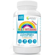 MULTIWITAMINA COMPLEX DLA DZIECI DO SSANIA 120t