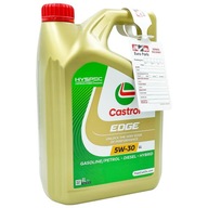 Motorový olej Castrol 4 l 5W-30 + SERVISNÝ PRÍVESOK NA VÝMENU OLEJA CASTROL - PL