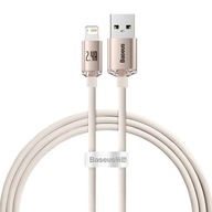 Baseus kabel Crystal Shine USB - Lightning 1,2 m 2,4A
