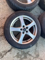 wheels discs aluminium tyre CONTINENTAL 225/50R17 ZIMA