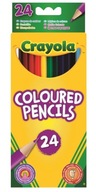 Crayola: Ceruzkové pastelky 24 ks