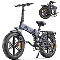 ENGWE ENGINE PRO MTB elektrobicykel 1000W 45km/h 16Ah 120km 20inch šedý