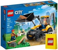 LEGO CITY 60385 KOPARKA BULDOŻER ŁADOWARKA TRAKTOR