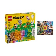 LEGO CLASSIC '11034 - Kreatívne zvieratká + KATALÓG LEGO 2024