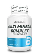 BioTech Multi Mineral Complex 100 tabliet Komplex minerálov Vápnik Horčík