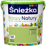 Farba na steny Barwy Natury 2,5l 131 Zelený čaj