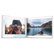 Foto-książka A4 poziom 92 strony, foto-album
