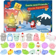 Adventný kalendár MOCHI Squishy Squishies TOYS