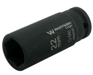 Nástrčný rázový uťahovák dlhý 6-hran 22 mm 1/2'' WARYŃSKI