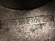 VW NEW BEETLE CABRIO boot floor well polystirene 1Y0012109