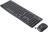 Súprava klávesnice a myši Logitech MK295 čierna