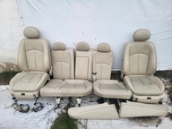 Fotele Kanapa Pasy Boczki Kpl Skóra Mercedes E-Klasa W211 Sedan