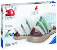 Puzzle 3D Opera w Sydney 11243 216 elementów Ravensburger Zestaw