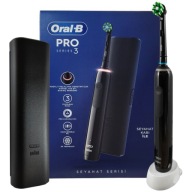 Kartáček Oral-B PRO 3 3500 Černý + POUZDRO