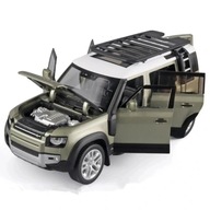 Model samochodu aluminiowego SUV Range Rover Defender w skali 1:18