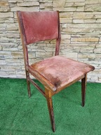 Krzesło drewniane zabytkowe stare antyk retro PRL