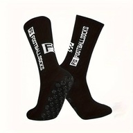 Futbalové ponožky Protišmykové FS 39-45 - čierne