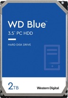 WD Blue 2TB HDD 3.5 SATA3 5400 256MB WD20EZAZ