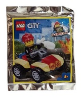 LEGO City Minifigure Polybag - Clemmons Fireman with Fire Quad #952009