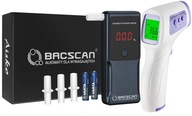 Alkomat BACscan F-50 Ultra + certyfikat, kalibracje i precyzyjny termometr