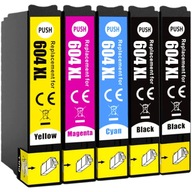 5 db 604 XL tintapatron Epson XP-2200, XP-2205, XP-3200, XP-3205, XP-4200, XP-4205 nyomtatókhoz