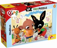 Puzzle maxi 24 elementy. Bing. Atak sztuki!