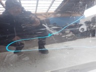 VW TOURAN II 2 5TA 15-> door front front right