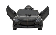 Autko Bentley Bacalar na akumulator dla dzieci Czarny + Pilot + EVA + Audio