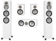 MONITOR AUDIO SILVER BIAŁE KINO 5.0 KLASY PREMIUM