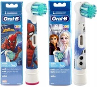 NÁSTAVCE NA ZUBNÚ KEFKU BRAUN oral-b> STAGES PRE DETI SPIDERMAN + FROZEN