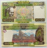 GWINEA - 500 FRANKÓW - 2017 - P-NEW UNC