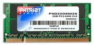 Pamäť Patriot Memory Signature PSD22G8002S (DDR2