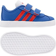 Buty Dziecięce Sportowe Na Rzep Adidas Vl Court Ee6910