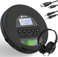Odtwarzacz CD KLIM ze słuchawkami nausznymi