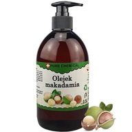 MAKADAMIA OLEJ Prírodný olej z orechov MAKADAMIA + DÁVKOVAČ 0,5l