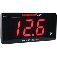 Indikátor napätia VOLT KOSO Super Slim LCD 12V