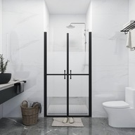 Drzwi prysznicowe, szkło częściowo mrożone, ESG, (