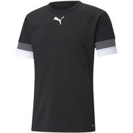XL Pánske tričko Puma teamRISE Jersey čierne 7049