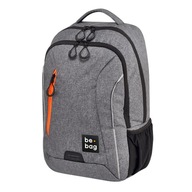 Školský batoh be.bag be.urban Grey Melang HERLITZ