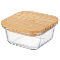 CLAVATO FLORINA ÜVEG ÉTELTÁROLÓ DOBOZ 1,2l