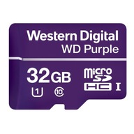 Karta pamięci SDMICRO WD PURPLE 32GB WDD32GBPURPLE WD