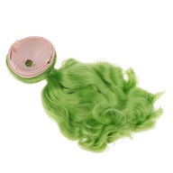 Modna peruka z kręconymi włosami i skórą głowy dla akcesoriów Cosplay 1/6 Blythe Doll