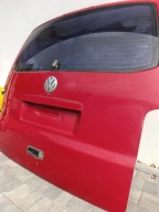 trunk door cover boot VW T5 T5 lift rear part red