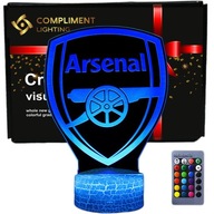 Lampka 3D nocna led usb PIŁKA NOŻNA ARSENAL