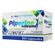 Allnutrition, Piperine + chrome, 60 kapsúl