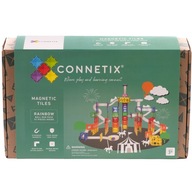 Connetix: klocki magnetyczne tor kulkowy kulodrom 92 elementy