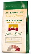 Fitmin Light Senior Medium Maxi 12kg jagnięci