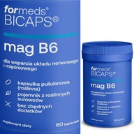 Cytrynian magnezu z witaminą B6 - formeds BICAPS mag B6 - 60 kapsułek