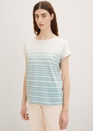 Tom Tailor Tshirt - Blue Gradient Stripe